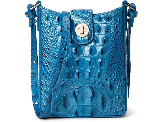 (取寄) ブラーミン レディース メルボルン マーリー クロスボディ Brahmin women Melbourne Marley Crossbody Vibrant Azureの通販はボディバッグ