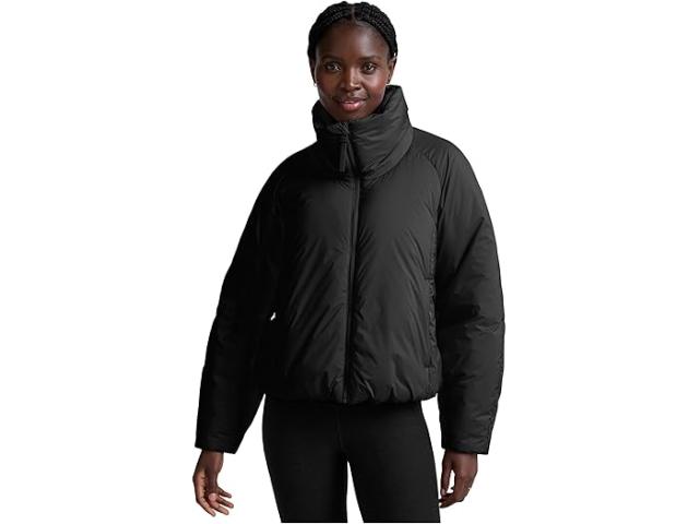 (取寄) ビヨンドヨガ レディース エッセンシャル ウォーム アップ パファー ジャケット Beyond Yoga women Essential Warm Up Puffer Jacket Black