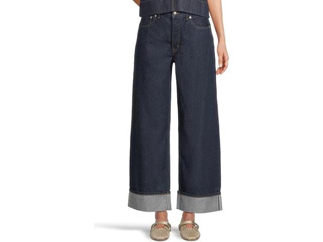 (取寄) メイドウェル レディース ロウ スラング バギィ リンス ウィズ カフ イン リンス ウォッシュ Madewell women Low Slung Baggy Rinse With Cuff In Rinse Wash Rinse Wash