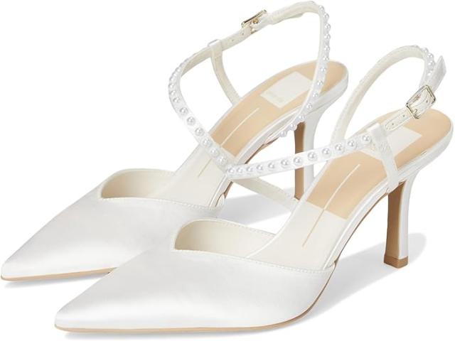 (取寄) ドルチェヴィータ レディース パール Dolce Vita women Kamra Pearl True White Satin