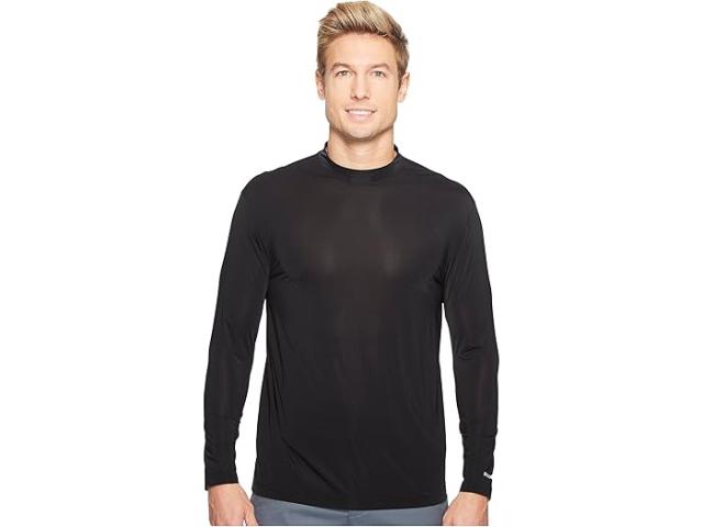 (取寄) ジェイミー サドック メンズ サンセンス ロング スリーブ レイヤリング トップ Jamie Sadock men J Sunsense Long Sleeve Layering Top Jet Black