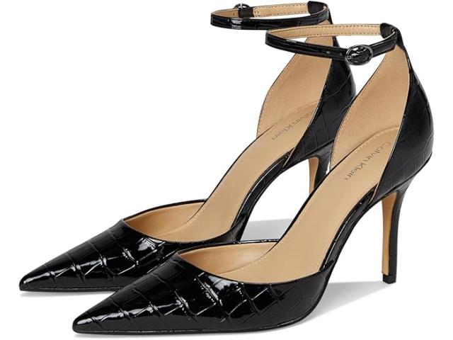 (取寄) カルバンクライン レディース    women Olettia Black Croco