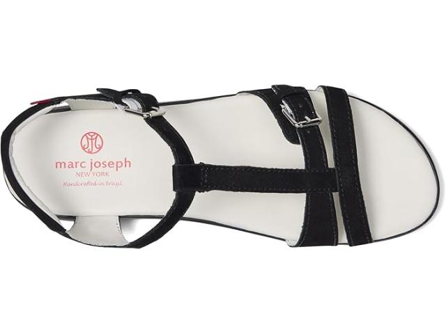 (取寄) マークジョセフニューヨーク レディース ブリーカー ストリート サンダル Marc Joseph New York women Bleecker Street Sandals Black Italo Grainy 取寄) マークジョセフニューヨーク レディース ブリーカー ストリート