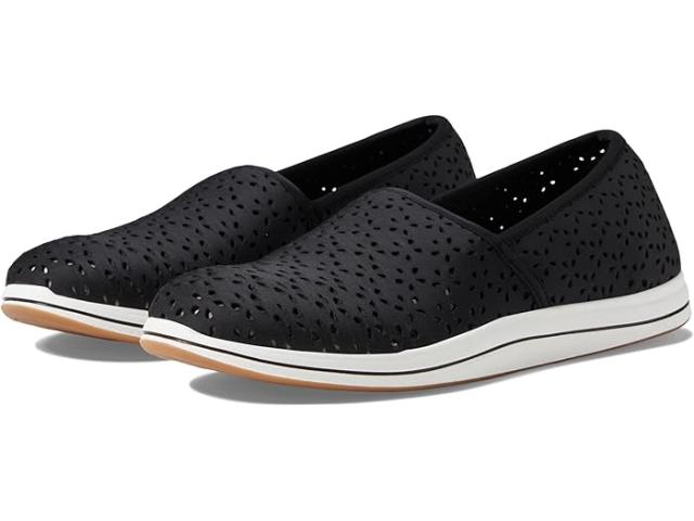 (取寄) クラークス レディース ブリーズ エミリー Clarks women Breeze Emily Black Textile