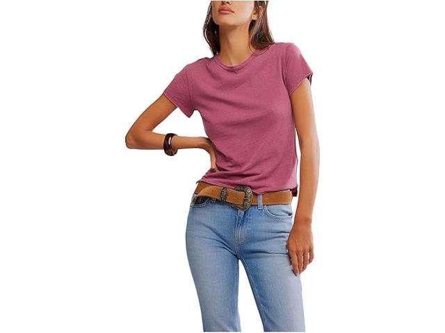 (取寄) フリーピープル レディース ノバ ティー Free People women Nova Tee Crushed Berry