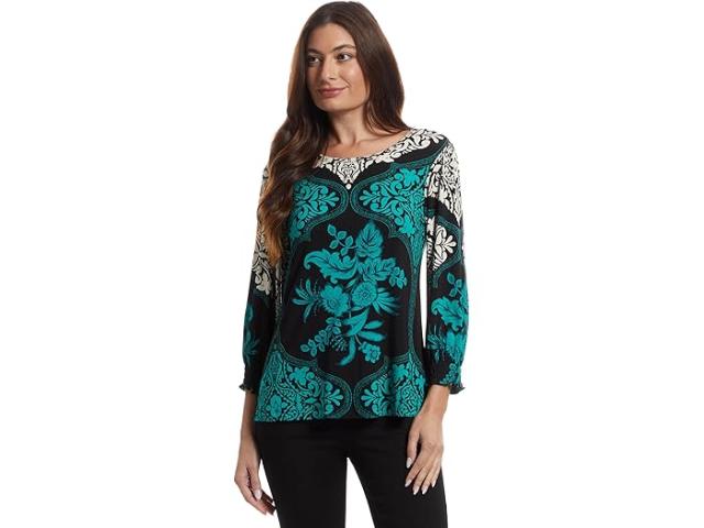 (取寄) ジョニー ワズ レディース デビン ボタン ダウン シャツ - ジニー Johnny Was women Devin Button Down Shirt - Ginnie Ginnie