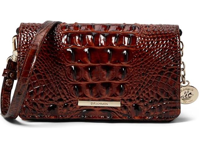 (取寄) ブラーミン レディース メルボルン クロスボディ Brahmin women Melbourne Minuette Crossbody Pecan
