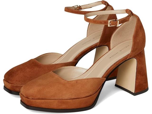 (取寄) ペレ モーダ レディース デロレス Pelle Moda women Delores Caramel Brown