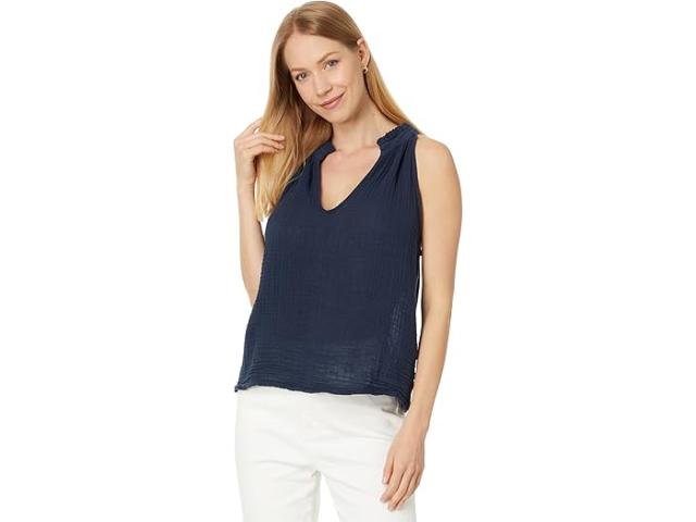 (取寄) マイケル スターズ レディース ヴィオラ スプリットネック タンク Michael Stars women Michael Stars Viola Split-Neck Tank Nocturnal