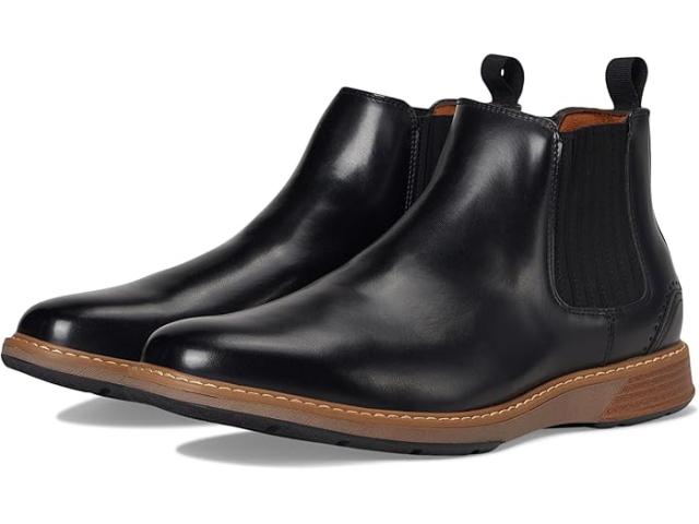 (取寄) ステイシー アダムス メンズ プラット チェルシー ブーツ Stacy Adams men Platt Chelsea Boots Black