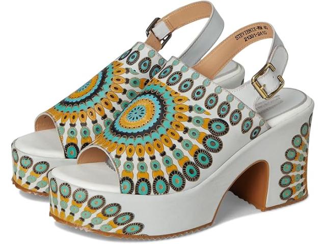 (取寄) ラルティストバイスプリングステップ レディース  L'Artiste by Spring Step women Stevienix White Multi