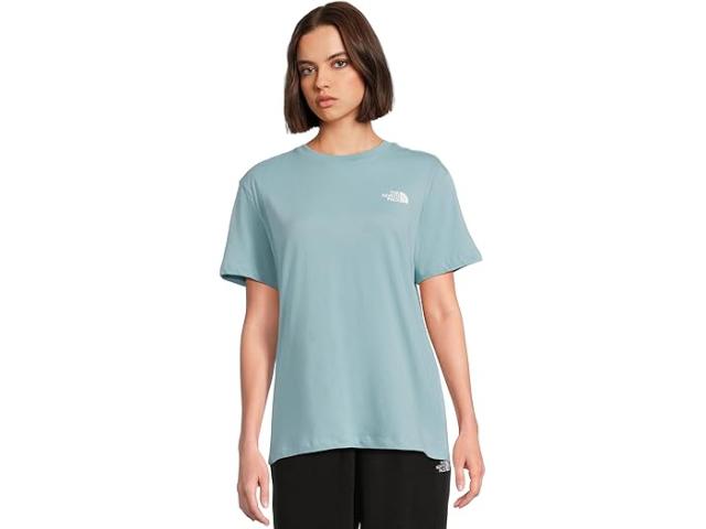 (取寄) ノースフェイス レディース ショート スリーブ コア ボックス NSE ティー The North Face women Short Sleeve Core Box NSE Tee Blue Eclipse