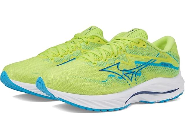 (取寄) ミズノ メンズ ウェーブ ライダー 27 Mizuno men Mizuno Wave Rider 27 Sharp Green/Navy Peonyの通販は 46,220円
