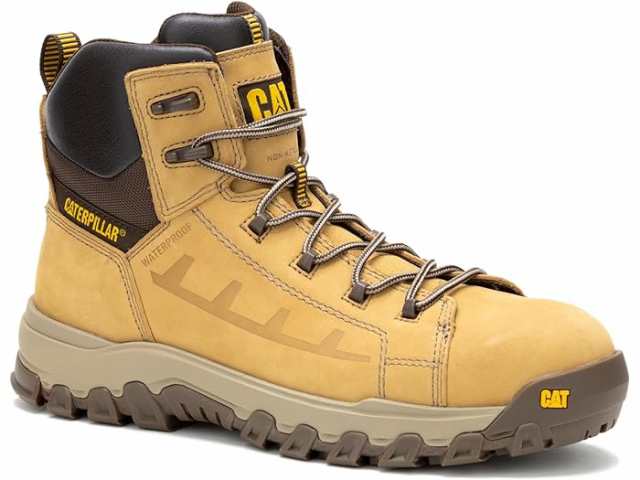 (取寄) キャタピラー メンズ スレッショルド リバウンド ウォータープルーフ ノン メタリック コンポジット トゥ Caterpillar men Caterpillar Threshold Rebound Waterproof Non Metallic Composite Toe Honey Resetの通販は