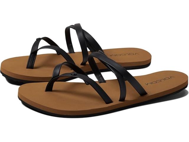 (取寄) ボルコム レディース イージー ブリージー リ サンダル Volcom women Easy Breezy II Sandal Black 1の通販は