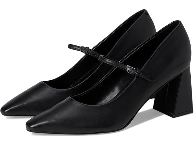 (取寄) カルバンクライン レディース    women Naprina Black Leather