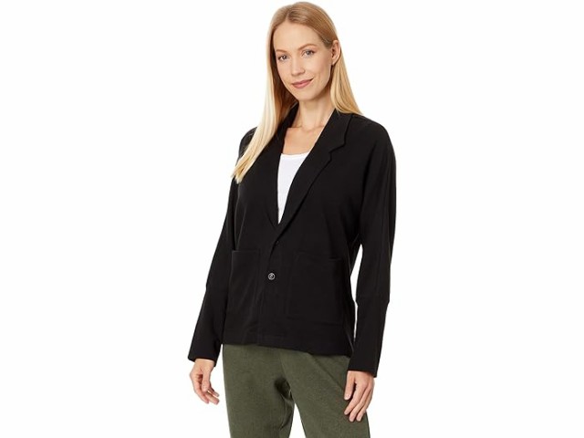 (取寄) パクト レディース エアプレーン リラックスド-フィット ブレーザー PACT women PACT Airplane Relaxed Blazer Black 21,720円