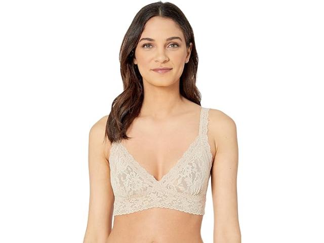 (取寄) ハンキー パンキー レディース シグニチャー レース クロスオーバー ブラレット 113 Hanky Panky women Hanky Panky Signature Lace Crossover Bralette 113 Chai