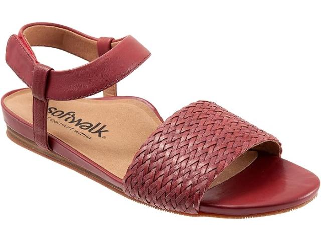 (取寄) ソフトウォーカー レディース セレス SoftWalk women SoftWalk Ceres Dark Redの通販は 21,028円