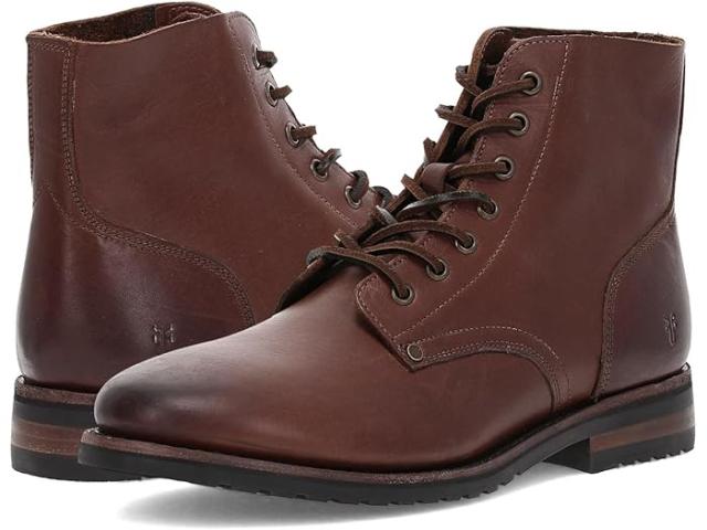 (取寄) フライ メンズ バレット レース アップ Frye men Barrett Lace Up Cognac