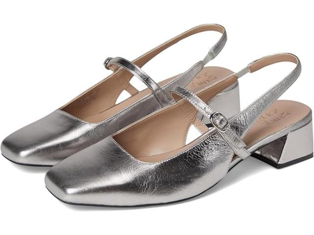 (取寄) ナチュラライザー レディース ソウル アイデア バレエ フラッツ Naturalizer women Soul Idea Ballet Flat Soft Pewter llic