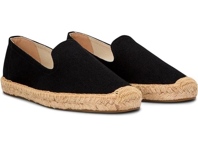 (取寄) ソルドス レディース スモーキング スリッパ エスパドリーユ Soludos women Soludos Smoking Slipper Espadrille Noche Black