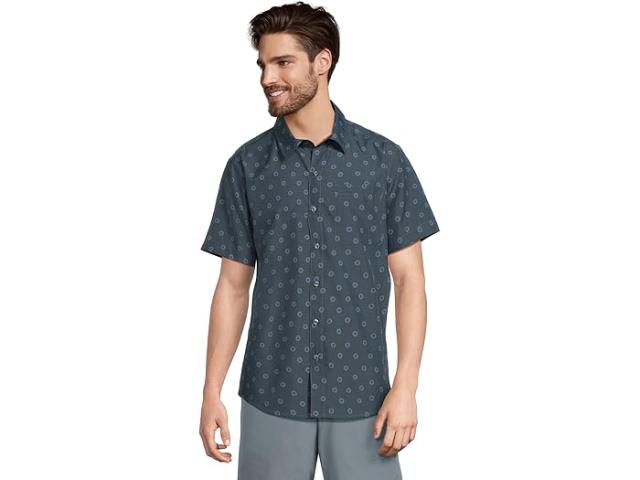 (取寄) マーモット メンズ ノベルティ ショート スリーブ シャツ Marmot men AirExchange SolarShield Novelty Short Sleeve Shirt Thunderhead Daybreak