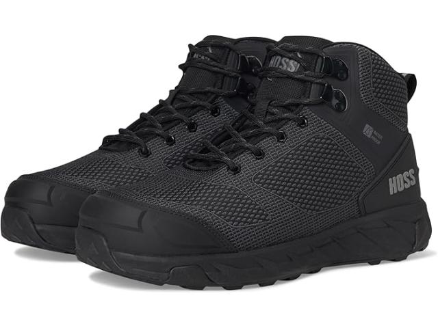 (取寄) ホス メンズ バスター HI - ビッグ ホス サイジズ Hoss men Buster Hi - BIG HOSS Sizes Black