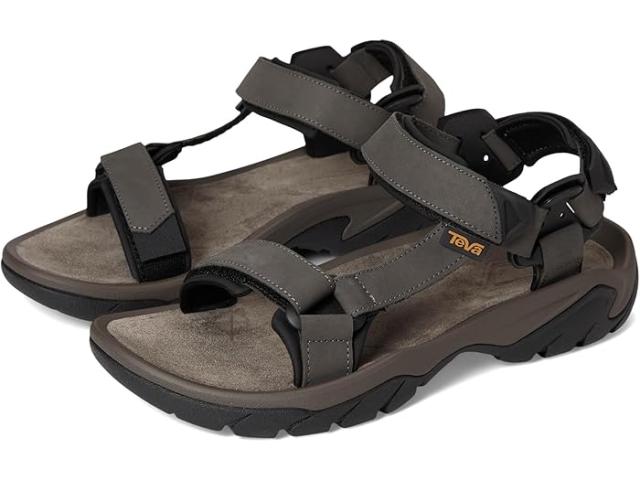 (取寄) テバ メンズ テラ Fi 5 ユニバーサル レザー Teva men Terra Fi 5 Universal Leather Dark Gull Grey
