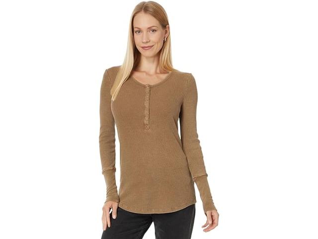 スプレンディット レディース シャツ トップス Forever Thermal Henley 取寄) スプレンディッド レディース フォーエバー サーマル ヘンリー