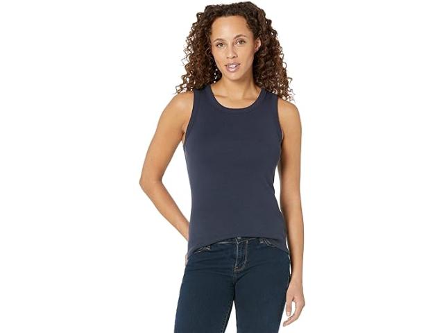 (取寄) リラ P レディース 1X1 リブ ジュエル タンク Lilla P women Lilla P 1x1 Rib Jewel Tank Dark Navy