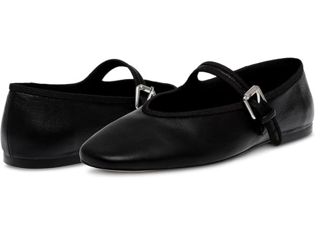 (取寄) スティーブマデン レディース ライリー Steve Madden women Ryleigh Black Leather