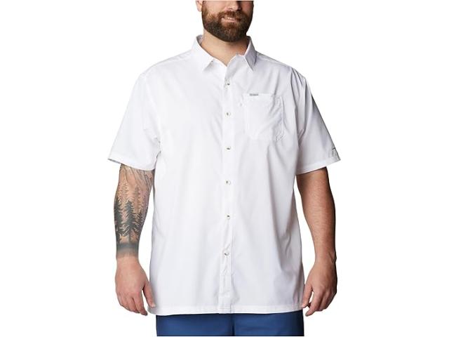 (取寄) コロンビア メンズ ビッグ アンド トール スラック タイド キャンプ シャツ Columbia men Big & Tall Slack Tide Camp Shirt White