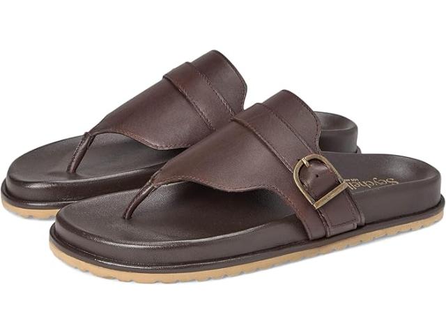 (取寄) セイシェル レディース サンタ クルス レザー サンダル Seychelles women Santa Cruz Leather Sandals Dark Brown