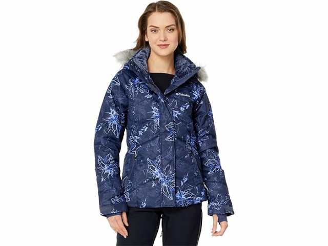 (取寄) コロンビア レディース レイ D ダウン リ ジャケット Columbia women Lay D Down II Jacket Nocturnal Aurelian Printの通販は