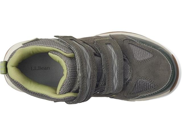 (取寄) キッズ ノー レース トレイル モデル ハイカー ウォータープルーフ L.L.Bean Kids kids No Lace Trail Model Hiker Waterproof Dusty Olive