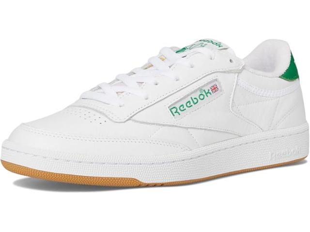 (取寄) リーボック ライフスタイル クラブ シー 85 ビンテージ Reebok Lifestyle Club C 85 Vintage Footwear White/Glen Green/Rbk Rubber Gum1 取寄) リーボック ライフスタイル クラブ シー 85 ビンテージ Reebok