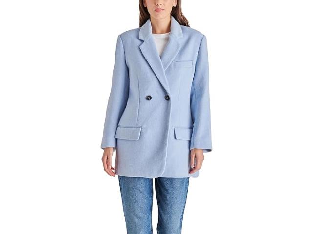 (取寄) スティーブマデン レディース マイラ コート Steve Madden women Steve Madden Myra Coat Powder Blueの通販は 22,650円