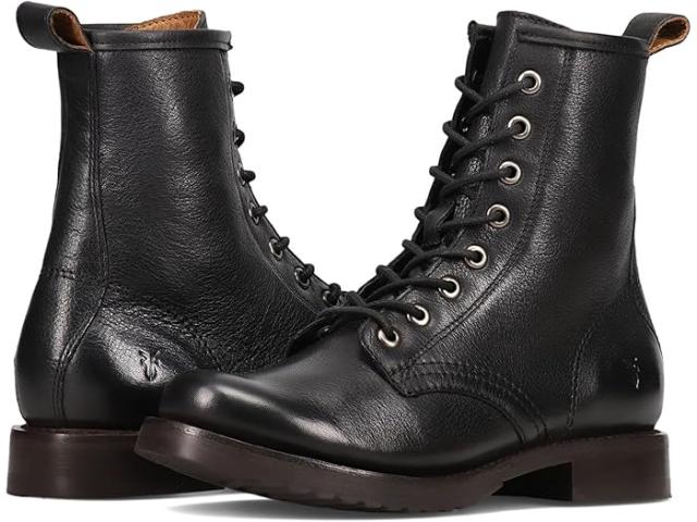 (取寄) フライ レディース ベロニカ フレックス コンバット Frye women Frye Veronica Flex Combat Black