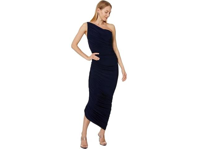 (取寄) ノーマ カマリ レディース ディアナ ガウン Norma Kamali women Norma Kamali Diana Gown True Navyの通販は 60,810円