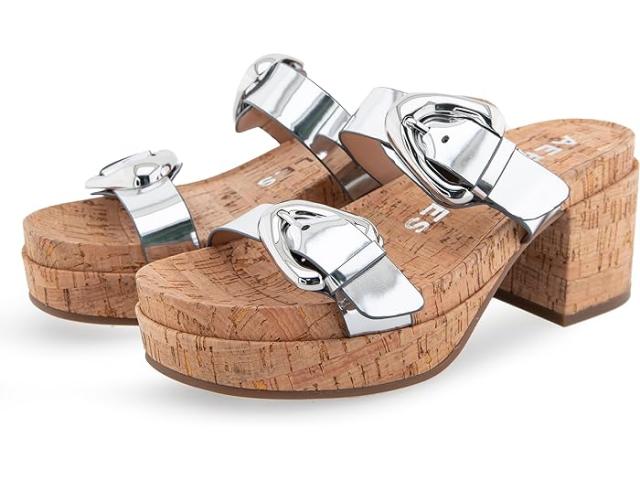 (取寄) エアロソールズ レディース チャンス Aerosoles women Aerosoles Chance Silver Mirror Metallic PUの通販は