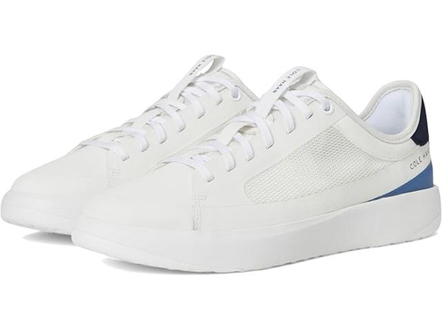 (取寄) コールハーン レディース グランドプロ オール デイ コート スニーカー Cole Haan women Grandpro All Day Court Sneakers White/Mesh/Midnight Moon/Moonlight Blue
