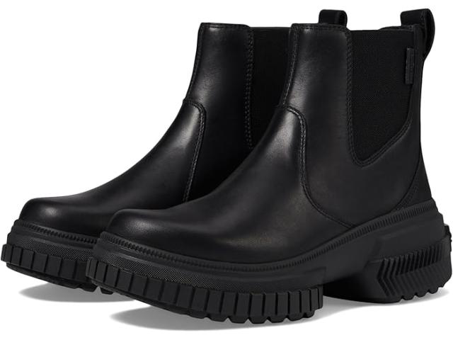 (取寄) ソレル レディース ONA アベ チェルシー ブーツ ウォータープルーフ SOREL women ONA AVE Chelsea Boot Waterproof Black/Black
