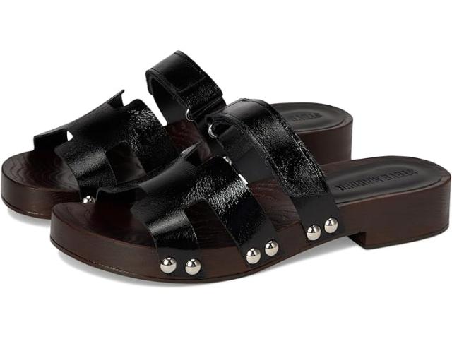 (取寄) スティーブマデン レディース カナル Steve Madden women Canal Black Patent