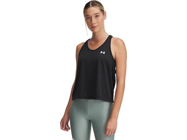 (取寄) アンダーアーマー レディース スイング タンク トップ Under Armour women Twch Swing Tank Top Black/White