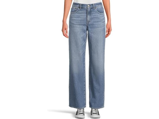 (取寄) メイドウェル レディース パーフェクト ビンテージ ワイド イン エアリー デニム イン ウォッシュ Madewell women Perfect Vintage Wide in Airy Denim in Pepperidge Wash Pepperidge Wash