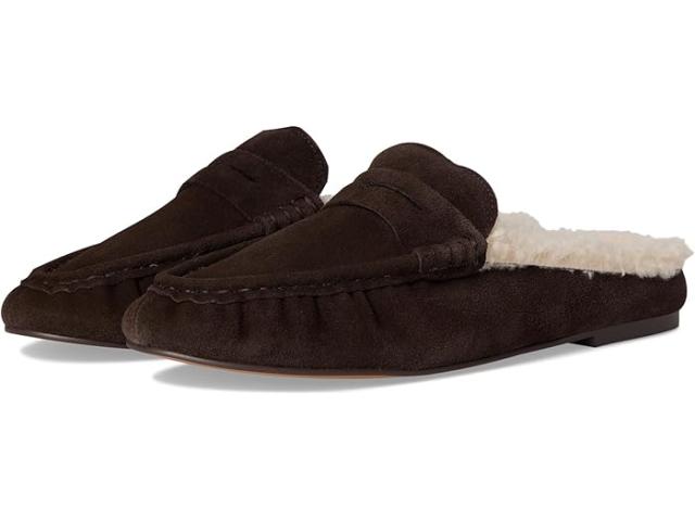 (取寄) スティーブマデン レディース ラフェ Steve Madden women Rafe Chocolate Brown Suede Fur