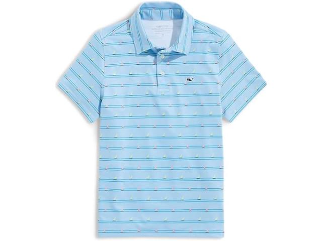 (取寄) ヴィンヤードヴァインズ キッズ ボーイズ ボーイズ プリンテッド サンカティ ポロ (リトル キッド) Vineyard Vines Kids boys Vineyard Vines Kids Boys Printed Sankaty Polo (Little Kid) Sailing Stripe- Jake Blueの通販は