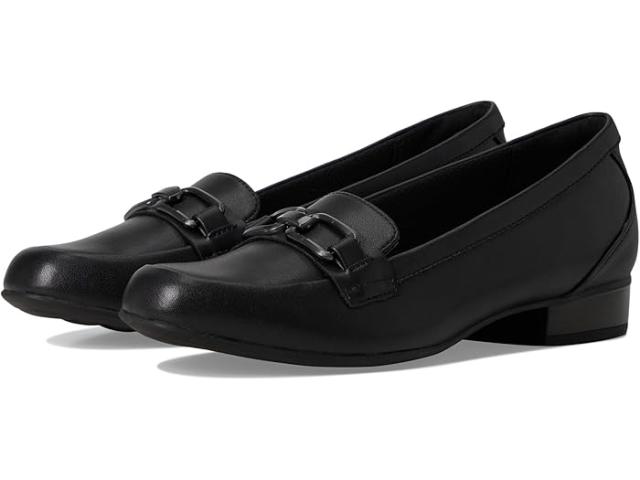 (取寄) クラークス レディース ジュリエット エコー Clarks women Juliet Echo Black Leather