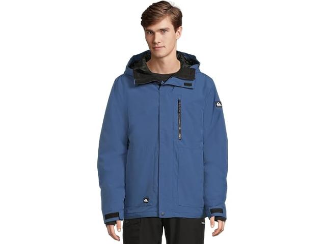 (取寄) クイックシルバー メンズ ミッション ソリッド スノー ジャケット Quiksilver men Mission Solid  Jacket True Navy